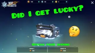 Christmas Event🎄Bronze Crate Special Prize Opening part 2-War Robots
