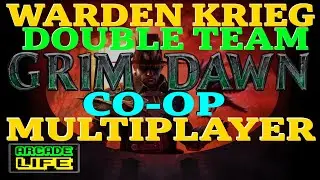 Grim Dawn | Co-Op Multiplayer | Warden Krieg double-team kill | July 2023