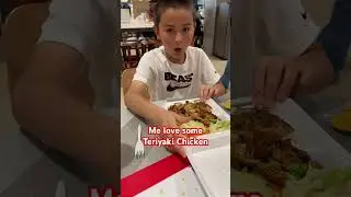 Me love some yummy Teriyaki Chicken #shorts