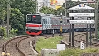 Hunting kereta di PJL daop 1 jakartakota