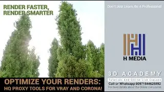 Optimize Your Renders: HQ Proxy Tools for Vray and Corona! (Malayalam)