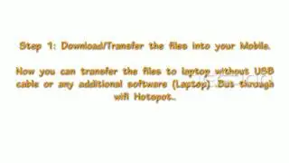 Transfer Files Mobile to Laptop without USB