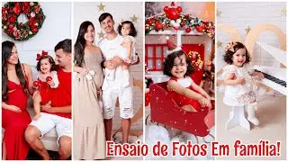 Nosso ensaio de fotos para o natal e ano novo em família 😍