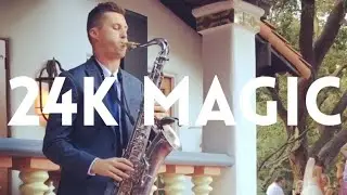 24K Magic (Bruno Mars) /// Tyler Varnell /// Live Sax Cover