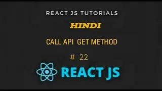 React tutorial in Hindi | fetch API | GET method