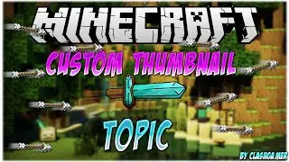 [FREE] Minecraft Custom Thumbnail! - DOWNLOAD NOW!