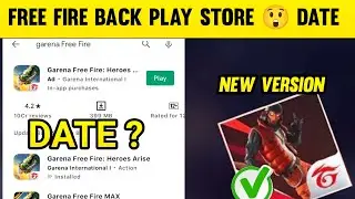 FREE FIRE BACK PLAY STORE