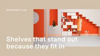 Shelves that stand out because they fit in
