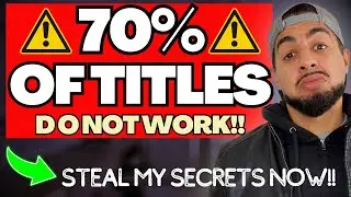 STEAL My Secret Using EverBee | How to Optimize Your Etsy Listing Title!