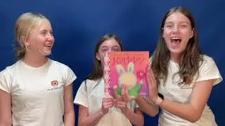 LET'S BE HOSTS ON A CHILDREN'S PROGRAM and then we will cut to a COMMERCIAL break!!