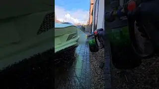 Foam Cannon ASMR- GREEN Lambo Edition 🤮 