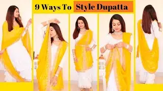 MUST Try Dupatta Styles | How to Style Dupatta with Punjabi Suits| gulz_Beauty