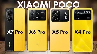 Poco X7 Pro Vs Poco X6 Pro Vs Poco X5 Pro Vs Poco X4 Pro