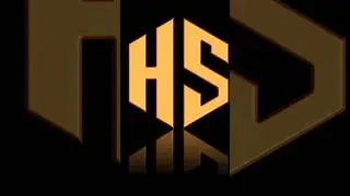 HS Text logo Design in CorelDRAW | CorelDRAW tutorial | Graphic Design 