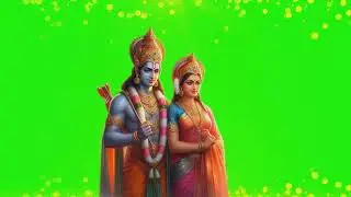 lord ram green screen video background 