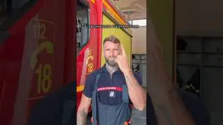 Difficile au début mais avec l’entraînement on s’améliore et ça devient facile #firefighter #fitness