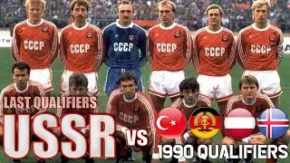USSR World Cup 1990 Qualification All Matches Highlights | Road to Italy