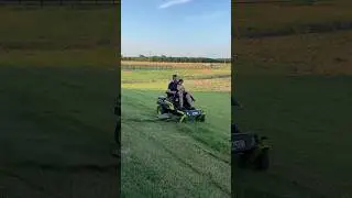Lawn Mower Mayhem #toddlers #toddleractivities #country #homedepot #grass #ryobi #electric
