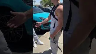 Caught this kid touching my car while I was in the gym.. so I had to do THIS #automobile #funny
