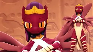 Ankha Dance but anthro Sphinx (SFM) meme