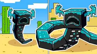 I Survived 1000 DAYS as a WARDEN SAND WORM in HARDCORE Minecraft! - Small Mobs Compilation