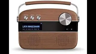 Saregama Carvaan Portable Digital Music Player (Oak Wood Brown)