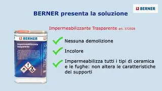 Impermeabilizzante trasparente