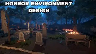 Speed Level Design : Horror Environment Unity l Unity engine Environment Design l Unity 3D