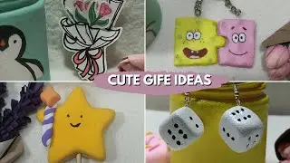4 Easy & Cute Clay Gift Ideas | DIY Keychains, Earrings & More!