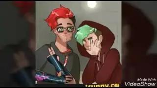 Jacksepticeye x markiplier