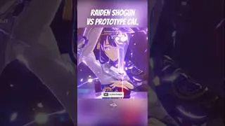 Genshin Impact Raiden Shogun C2 R1 vs Prototype Cal. Abyss 5.4 
