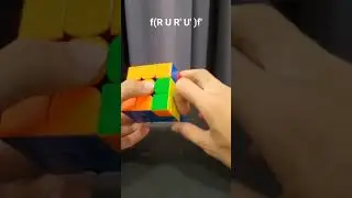 Fastest Oll Algorithms Part 9 | Oll 44 | f(R U R' U')f' 