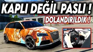 KAPLAMALI ARABA ALDIK PASLI ÇIKTI !!! DOLANDIRILDIK !!! AUDI A3 ETS 2 MOD [ Logitech G29 ]