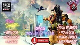 Apex Legends Mobile Config Script Cheats Mod File || Hack Or Not ? || Esp Aimbot || Magic Bullet ||
