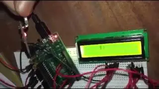 Simple Accelerometer Controlled Animation Scrolling in 16*2 LCD