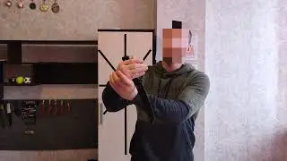 Переводы ножа из руки в руку. Обучение.
