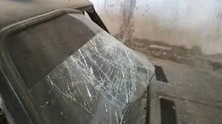 Рулевая тяга в лобовуху!!!