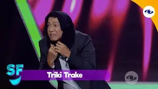 Triki Trake nos demuestra su talento humorístico en dos facetas