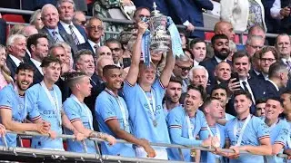 Los Dos  Goles de  İlkay Gündoğan que le da al Manchester City su 7ma FA CUP