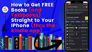 How to Get FREE BOOKS (and textbooks) Online Straight To Your iPhone (VERY EASY)