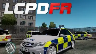 GTA IV : LCPDFR 1.0 - British Police Patrol