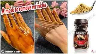 A mask to remove wrinkles, and remove dead cells,👌 a mask that will make your skin tight like glass
