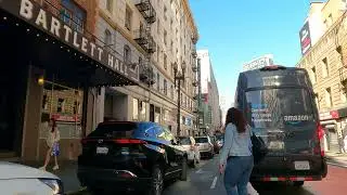 amazon driver almost gets robbed in SF