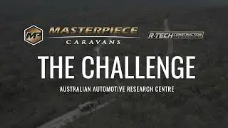 Masterpiece Caravans luxury off-road vans 2024 testing. Australian Automotive Research Centre.