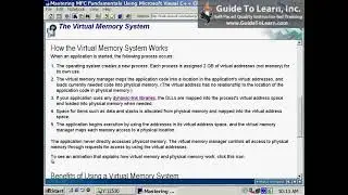 Understand and manage processes and Virtual memory by Using Visual C++