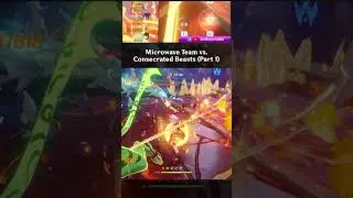 Microwave Team vs. Consecrated Beasts (Part 1) | Genshin Impact