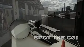 Short motion tracking and compositing: find the CGI!