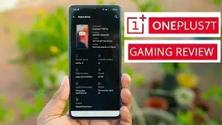 OnePlus 7T Gaming Review with Temperature and Battery