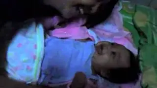 2 mos- mommy & emery tickle game