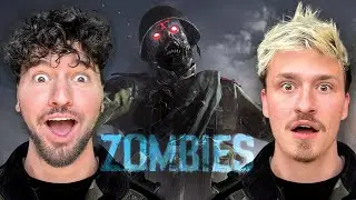 FIRST TIME Playing Call Of Duty ZOMBIES